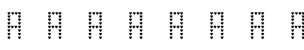 Valentine Radita font preview